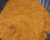 A picture of step 1 of Kunafa.