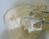 Foto langkah ke 1 dari resep Basque Burnt Cheesecake Tepung Mocaf.