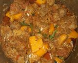 A picture of step 8 of BEEF BIRYANI ♥️.