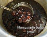 Gambar langkah 4 resipi Boba pearl 🧋.