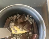 Foto del paso 2 de la receta: Brownie de plátano con nueces