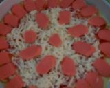 Foto langkah ke 4 dari resep Pizza Roti Tawar (Teflon).