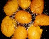 A picture of step 4 of Akara balls.