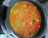 A picture of step 8 of Shahi khichdi.