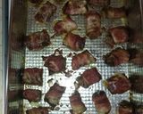 Baconbe tekert máj fűszeres burgonyával,hagymával recept fázis 2 fotója