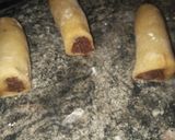 A picture of step 8 of Sesame dates fingers ❤️.