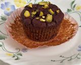 A picture of step 14 of Eggless Beetroot Muffins – Naturally Pink, Wholesome & Nutty.