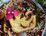 Foto del paso 7 de la receta: Rosca rellena de membrillo y pasas de uva🧉