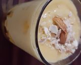 A picture of step 1 of Mango lassi.