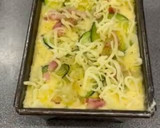 Foto del paso 5 de la receta: Pastel de calabacín y bacon
