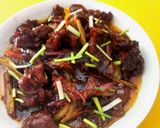 Gambar langkah 5 resipi Daging Masak Belengas.