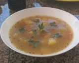 Foto del paso 9 de la receta: Caldo con mollejas de pollo y patata