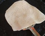 A picture of step 3 of Chini kI roti/ paratha.