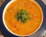 A picture of step 3 of Rajasthani Dal.