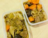 A picture of step 4 of Easy Rice Cooker Beef Stew (Japanese Style).