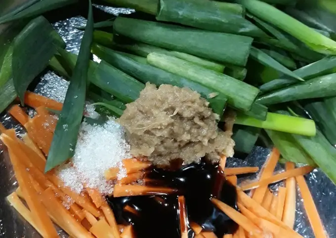 Langkah-langkah untuk membuat Cara membuat Fresh kimchi (Geotjeori) rumahan
