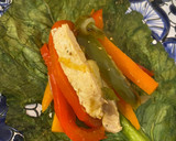 Foto del paso 6 de la receta: Niños envueltos (Verduras y Pollo)