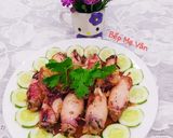 Hình bước làm 5 của món Mực nhồi thịt chiên nước mắm