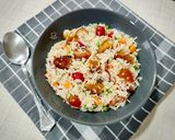 Foto del paso 5 de la receta: Ensalada de arroz con pollo crunchy