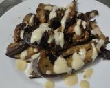 Foto del paso 4 de la receta: Berenjenas🍆con cebolla🌰 caramelizada🥙 y ajo🍯🌯