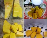 รูปขั้นตอนการทำที่ 1 ของ ตะโก้ฟักทองแบบนึ่ง