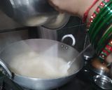 A picture of step 7 of Sooji litti.