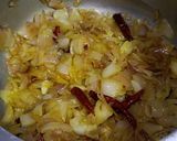 A picture of step 2 of Mutton Curry.