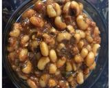 A picture of step 6 of Black eyed peas frankie.