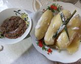 Foto langkah ke 10 dari resep Pisang Rebus Santan + Dabu Dabu Roa (Manado).