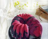 Foto langkah ke 10 dari resep Ubi / Ube Butter Cake (Tak berkulit).