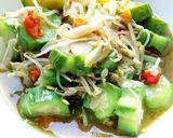 Foto langkah ke 11 dari resep 🥒Tumis Gambas Tauge🥒.