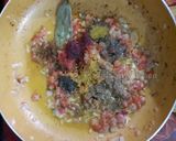A picture of step 4 of Chana Masala / Black Chickpea Dry Curry.