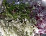 मसाला सूजी उत्तपम (Masala suji uttapam recipe in hindi) रेसिपी चरण 3 फोटो