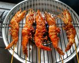 Foto langkah ke 7 dari resep Udang Bakar.