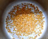 A picture of step 2 of Pavakkai /bitter gourd pitlai.