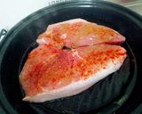 Foto del paso 5 de la receta: Chuleta de jamón de cerdo con salsita de cebolla y ajo