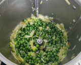 Foto del paso 2 de la receta: Crema de guisantes con crujiente de jamón en Thermomix