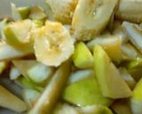 A picture of step 1 of Apple BanaDate Smoothie.