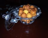 A picture of step 5 of Gullisuwa(milk balls).