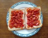 Hình bước làm 1 của món Sandwich hay Pizza ??