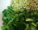 A picture of step 1 of Sprouts Dhokla.