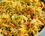 A picture of step 3 of Savory Sevai (Namkeen Sevai).