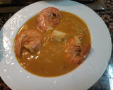 Foto del paso 5 de la receta: Sopa de pescado con gambas