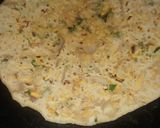 A picture of step 3 of Namkin paratha.