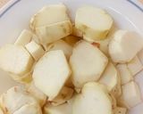 A picture of step 1 of Healthy sweet potato fry.