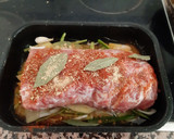 Foto del paso 3 de la receta: Carne mechada con patatas al horno