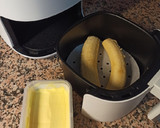 Foto del paso 1 de la receta: Plátanos machos maduros asados en Airfryer
