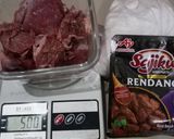 Foto langkah ke 1 dari resep Rendang Daging 30 Menit.