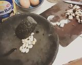 A picture of step 2 of Crunchy Scrambles.