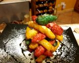 Foto del passaggio 5 della ricetta Stelle filanti colorate